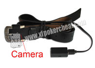 الجلود حزام الكاميرا بوكر الماسح الضوئي لشريط مرئية رموز ملحوظ من أوراق اللعب