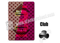 ورقة غير مرئية الغش بوكر بطاقات / الغش أوراق اللعب 6.3CM * 8.8cm