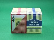 تكساس هولدم بطاقات اللعب البلاستيكية غير مرئية علامات الحبر للعدسات اللاصقة أوف
