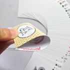 فيب البلاستيك بطاقات اللعب غير مرئية علامات الحبر لبوكر الغش محلل