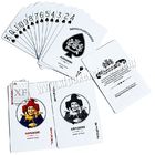 لعبة البوكر الغش الأجهزة القمار الدعائم بار كود ملحوظ بطاقات اللعب البلاستيكية لتكساس بوكر