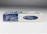 Rummy Bicycle Paper ورق لعب ملحوظ مع بوكر غش الحبر غير مرئية للعدسات