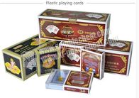 البلاستيك GYT الحبر ملحوظ بطاقات اللعب غير مرئية للأشعة فوق البنفسجية والعدسات الحمراء