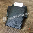 جلد بوكر غش جهاز محفظة إلكترونية مبادل بطاقة لخدعة سحرية