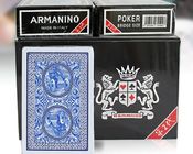 أصليّ Armanino إيطاليا غير مرئيّ بطاقات لعب بار - رمز و backside علامات قمار