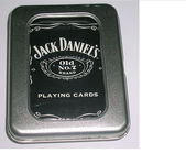 غير مرئية ورقة جاك دانيال علامات الباركود لعب الورق لقارئ البوكر والماسحات الضوئية