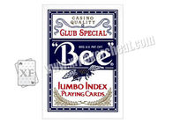 النحل جامبو أوراق اللعب مؤشر ملحوظة بطاقات بوكر للالغش القمار
