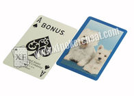 مكافأة السحر ورقة نمط الكلب ملحوظ بطاقات بوكر لعبة البوكر محلل