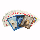 مكافأة السحر ورقة نمط الكلب ملحوظ بطاقات بوكر لعبة البوكر محلل