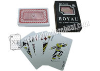 تايوان الملكي القمار الدعائم البلاستيك اللعب جسر بطاقات الحجم الحجم العادي