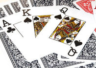 2 فهرس جامبو الملكي لعب البطاقات البلاستيكية للغش ألعاب بوكر