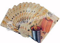 الهند BONUS أسود ورقة اللعب بطاقات جانبية ملحوظة بوكر للقارئ بطاقة