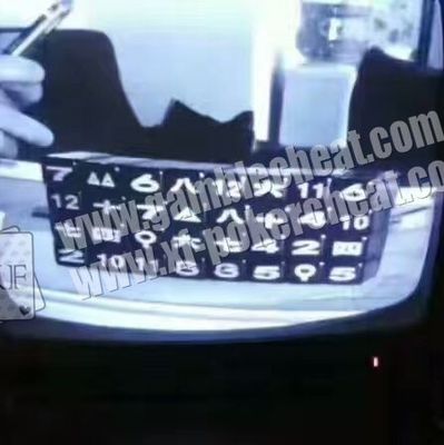 المال آلة تصفية الكاميرا لرؤية الحبر غير مرئية ملحوظ أوراق اللعب التي لا ينظر إليها بواسطة ضوء الأشعة فوق البنفسجية